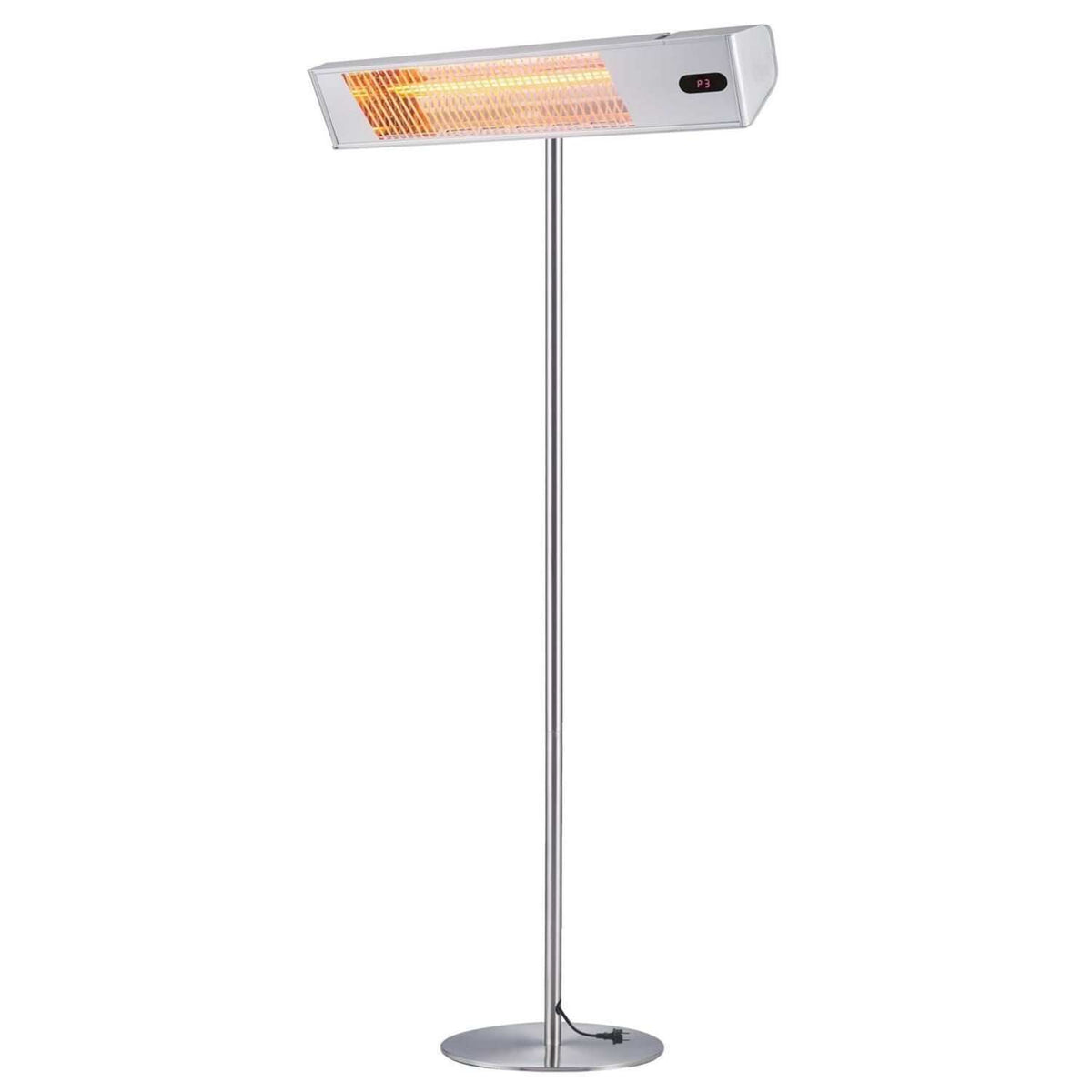 Riscaldatore SINED Caldo IRA Inox con palo – 2000 W, IP65 - Outdoor Privé
