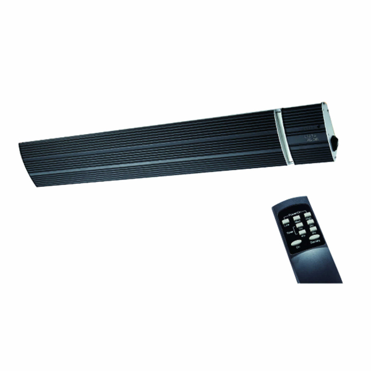 Riscaldatore a infrarossi SINED Calore Nero Wi-Fi – 1800 W - Outdoor Privé