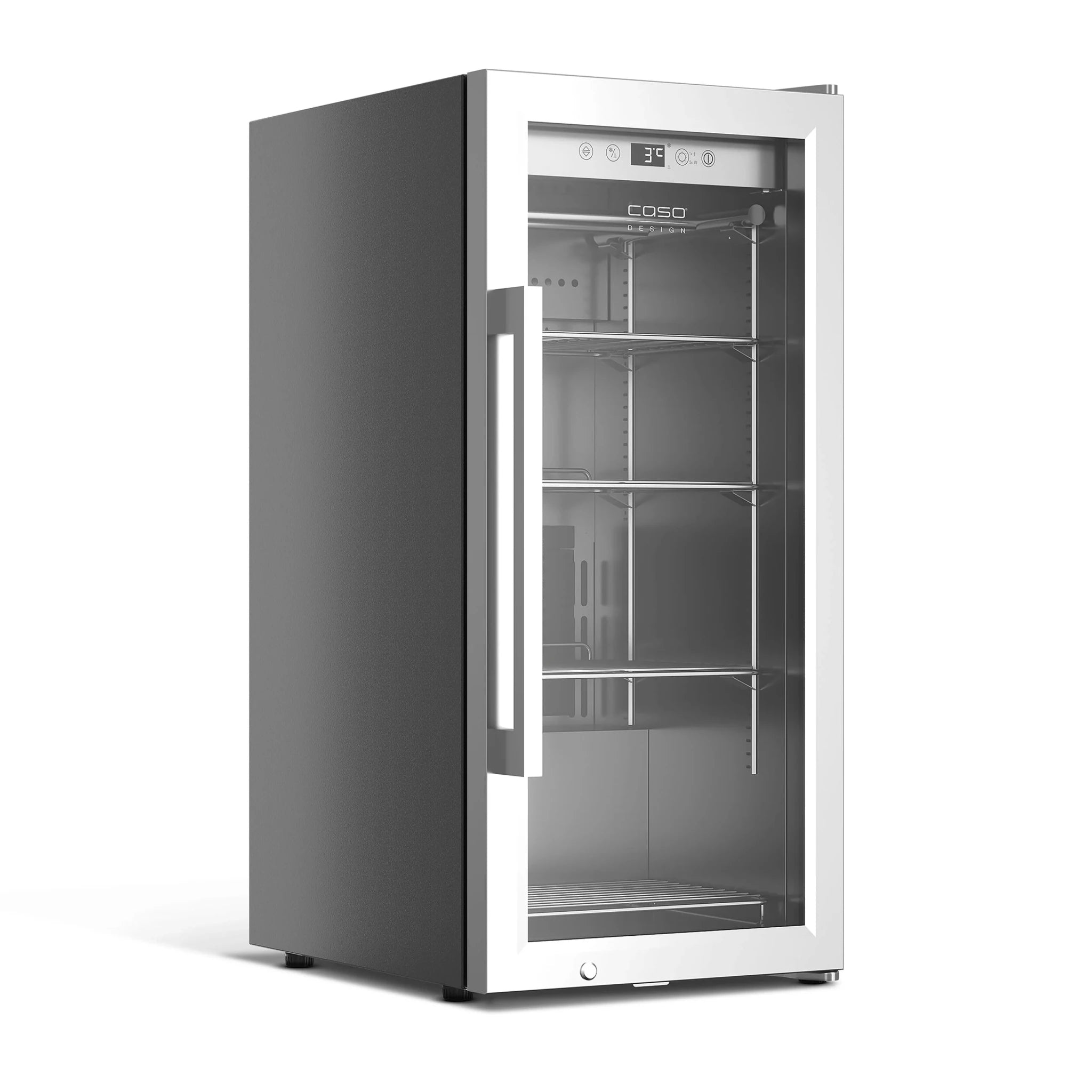 Frigorifero Dry Aging CASO Design DryAged Master 63 in acciaio - Outdoor Privé