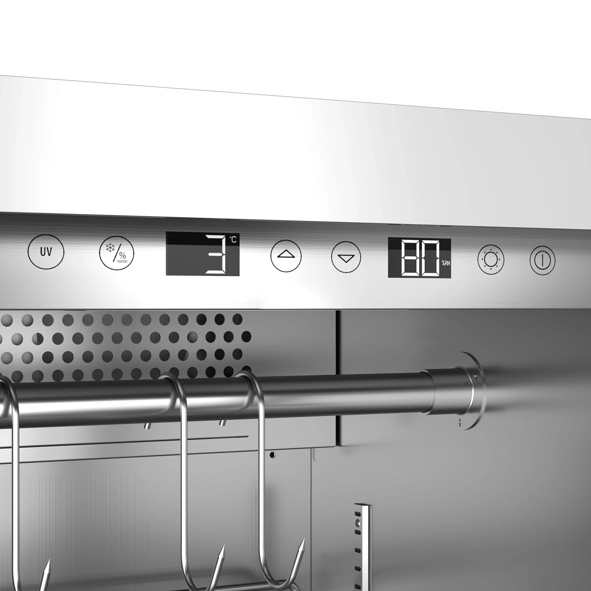 Frigorifero Dry Aging CASO Design DryAged Master 63 in acciaio - Outdoor Privé