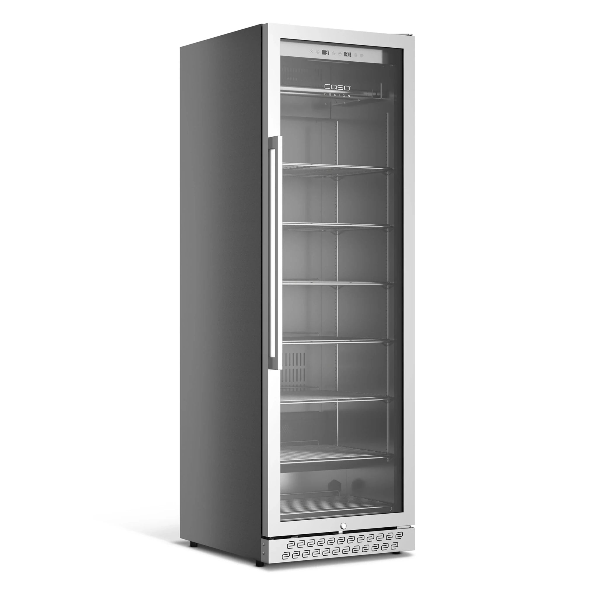 Frigorifero per Dry Aging CASO Design DryAged Master 380 Pro – 380 L in acciaio - Outdoor Privé