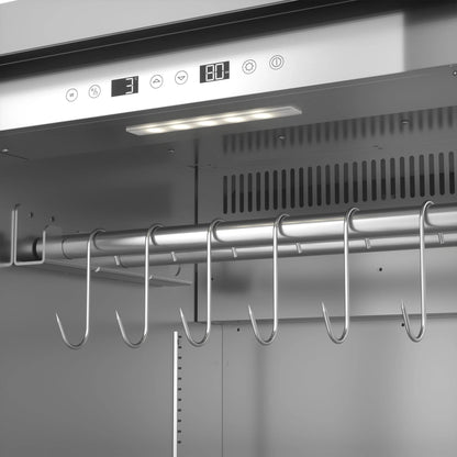 Frigorifero per Dry Aging CASO Design DryAged Master 380 Pro – 380 L in acciaio - Outdoor Privé