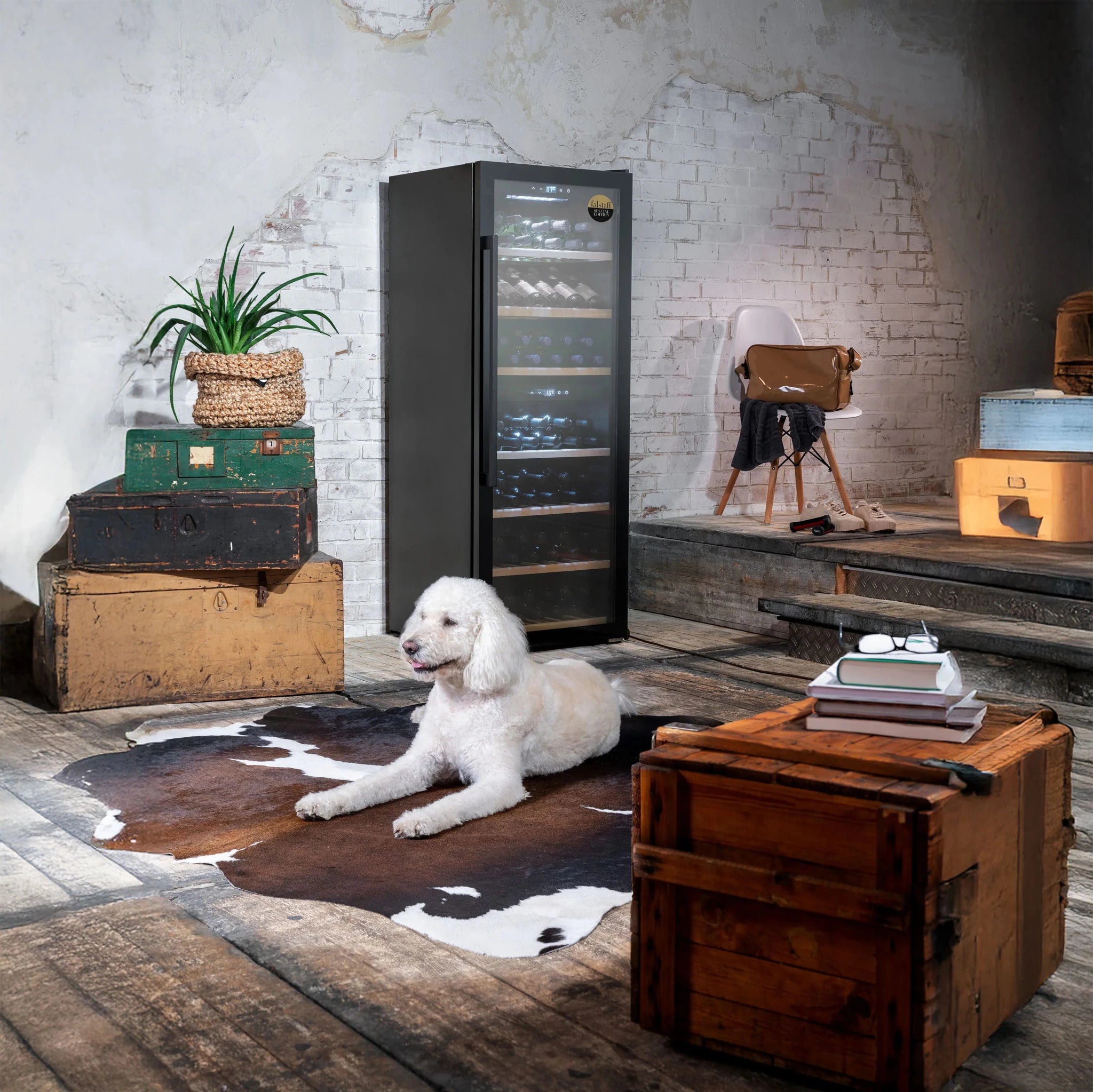 Cantinetta vino – CASO Design WineExclusive 126 Falstaff – 2 zone Wi - Fi 126 bottiglie - Outdoor Privé