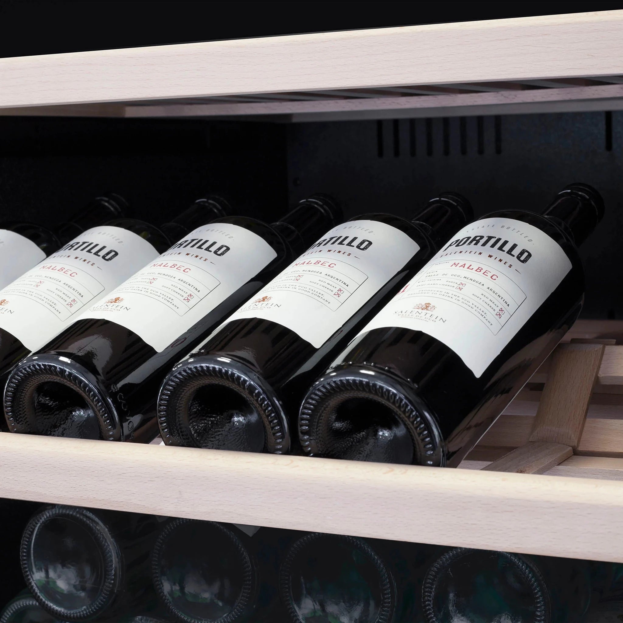 Cantinetta vino – CASO Design WineExclusive 126 Falstaff – 2 zone Wi - Fi 126 bottiglie - Outdoor Privé