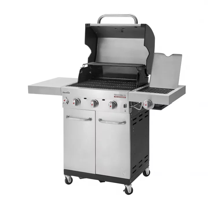 Barbecue a gas Char-Broil Professional Pro S3 – 3 bruciatori, TRU-Infrared e Sear Burner 900°C - Outdoor Privé