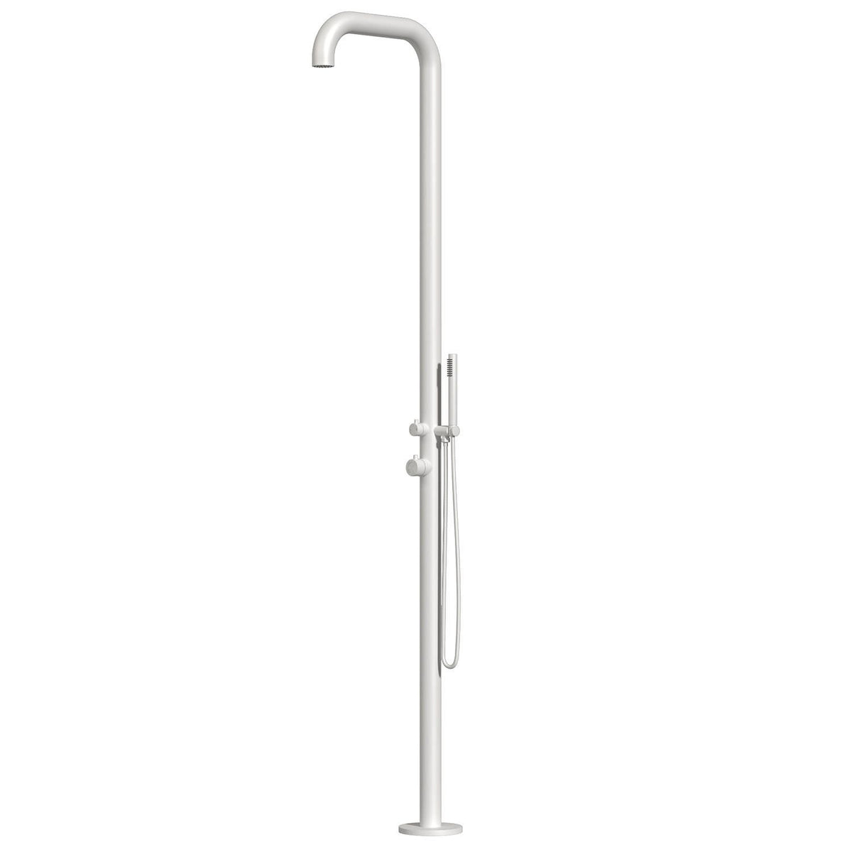 Doccia da esterno SINED Chia Special Color – inox 316L con doccino - Outdoor Privé