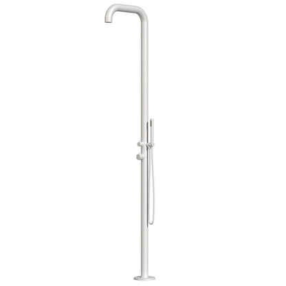Doccia da esterno SINED Chia Special Color – inox 316L con doccino - Outdoor Privé