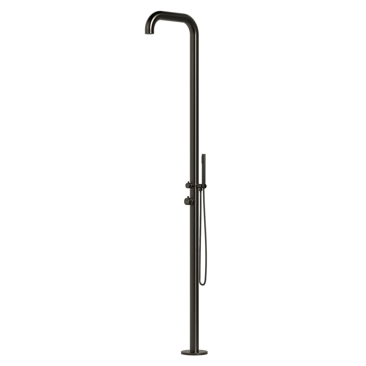 Doccia da esterno SINED Chia Special Color – inox 316L con doccino - Outdoor Privé