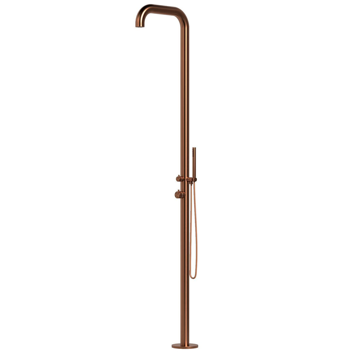 Doccia da esterno SINED Chia Special Color – inox 316L con doccino - Outdoor Privé