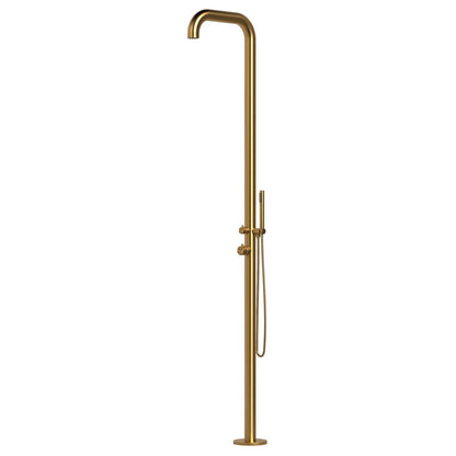 Doccia da esterno SINED Chia Special Color – inox 316L con doccino - Outdoor Privé