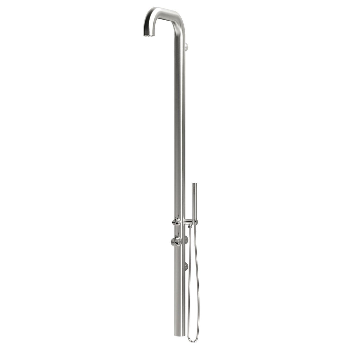 Doccia da parete SINED Chia – inox 316L con doccino - Outdoor Privé