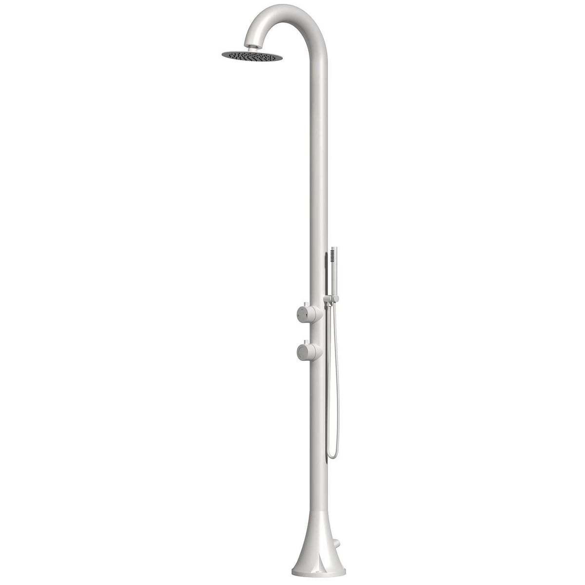 Doccia da esterno SINED Luna D Inox – inox 316L con doccino - Outdoor Privé