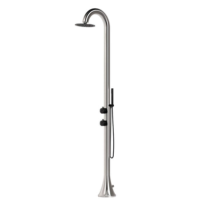 Doccia da esterno SINED Luna Duo – inox 316L bicolore - Outdoor Privé
