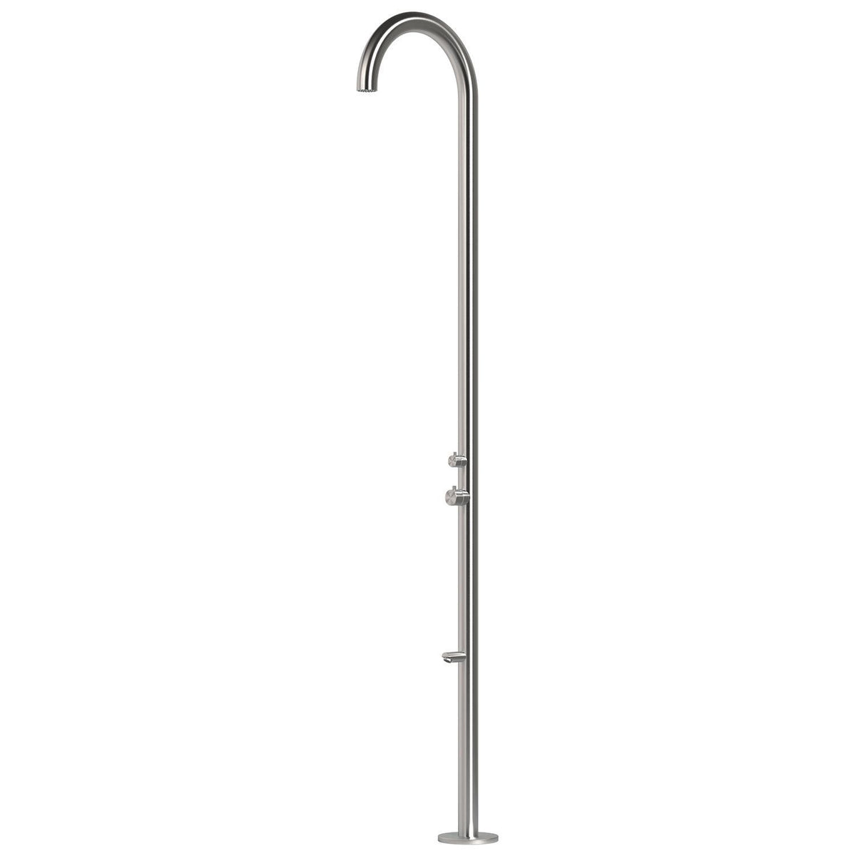 Doccia da esterno SINED Olbia – inox 316L con lavapiedi - Outdoor Privé