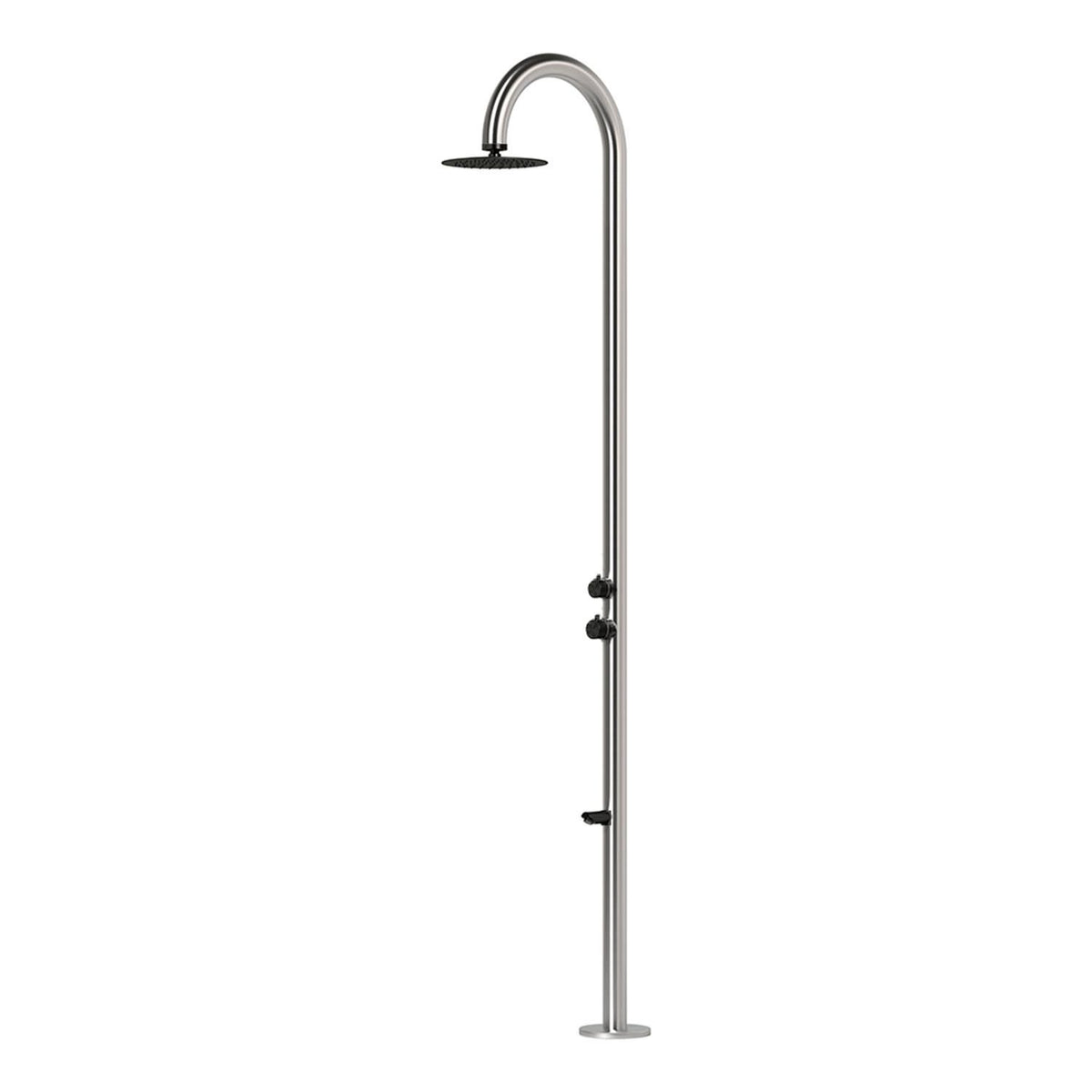 Doccia da esterno SINED Palau Duo – inox 316L bicolore - Outdoor Privé