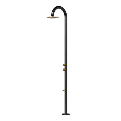 Doccia da esterno SINED Palau Duo – inox 316L bicolore - Outdoor Privé