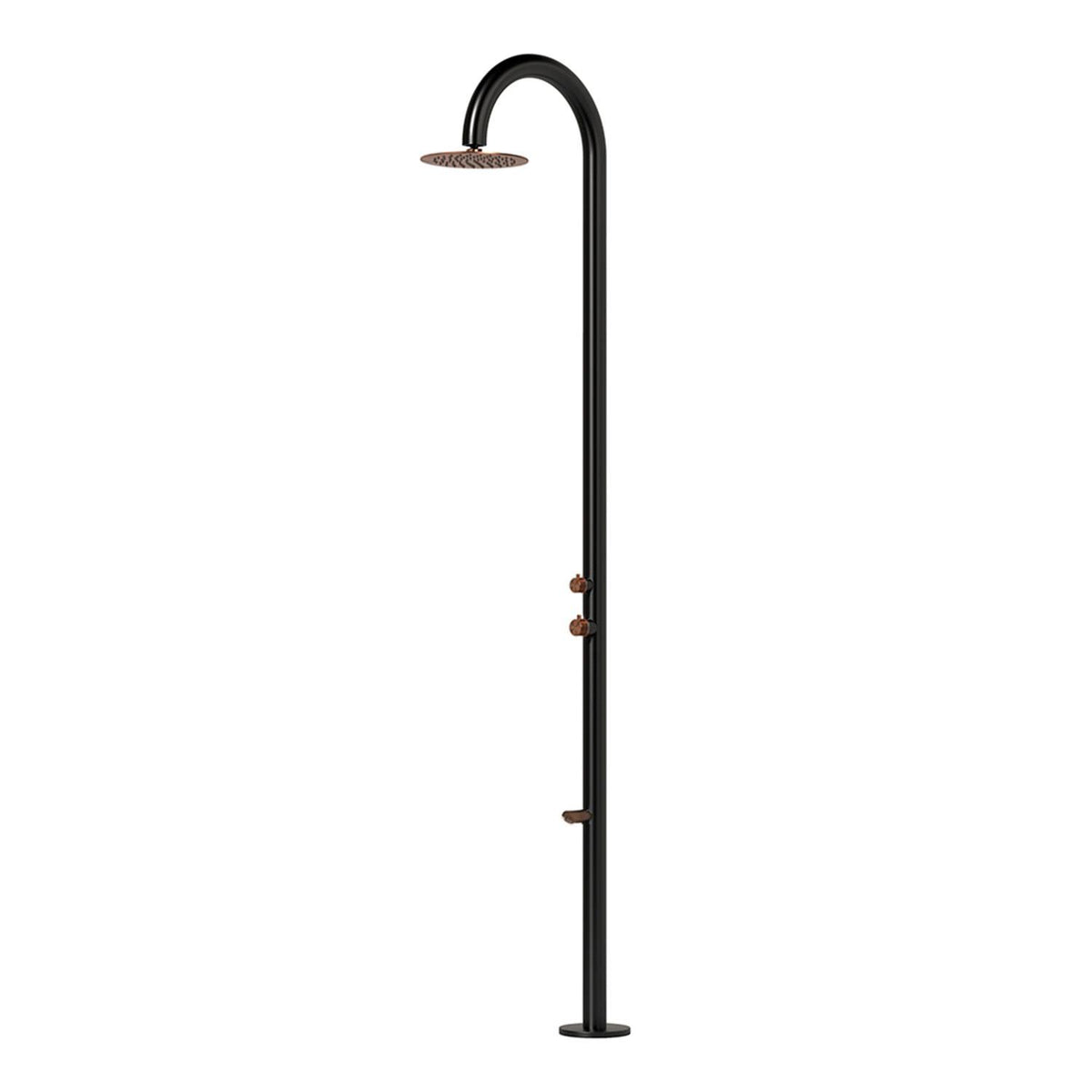 Doccia da esterno SINED Palau Duo – inox 316L bicolore - Outdoor Privé