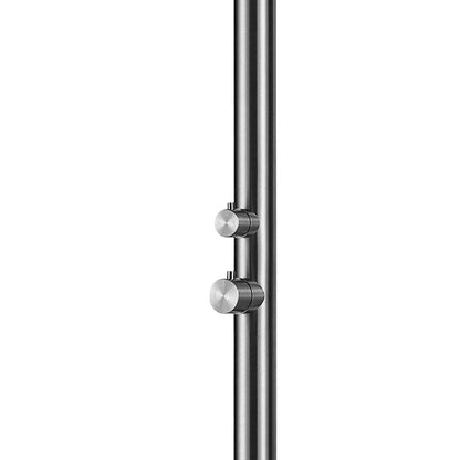 Doccia da esterno SINED Palau Inox – caldo/freddo e lavapiedi - Outdoor Privé