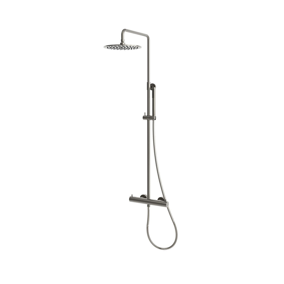 Doccia termostatica SINED Levante – inox 316L da parete - Outdoor Privé