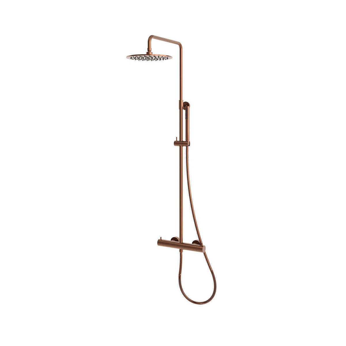 Doccia termostatica SINED Levante – inox 316L da parete - Outdoor Privé