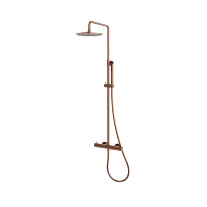 Doccia termostatica SINED Levante – inox 316L da parete - Outdoor Privé