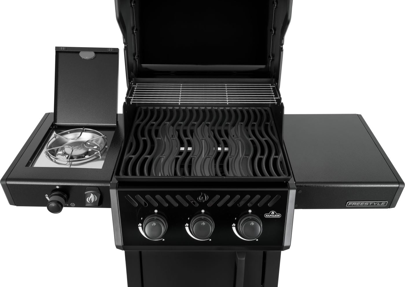 Barbecue a gas Napoleon Freestyle 365 - F365 DSBPK - bbq con fornello laterale - Outdoor Privé