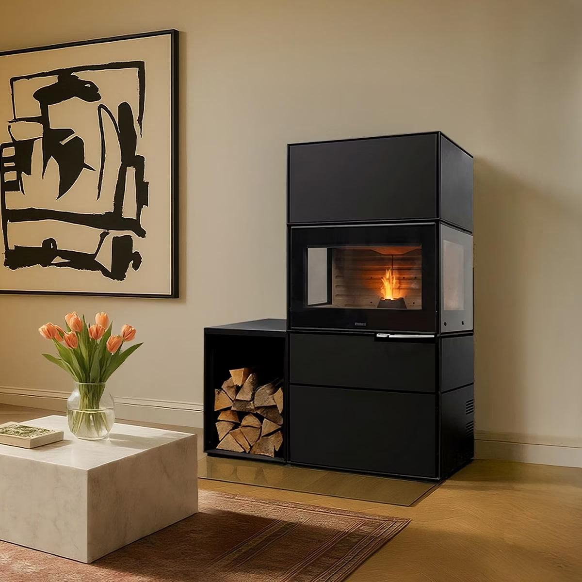 Stufa ibrida Aduro H6