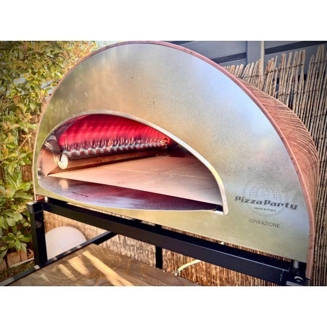 Forno a gas Pizza Party Ispirazione – piano 60×70, 3–4 pizze - Outdoor Privé
