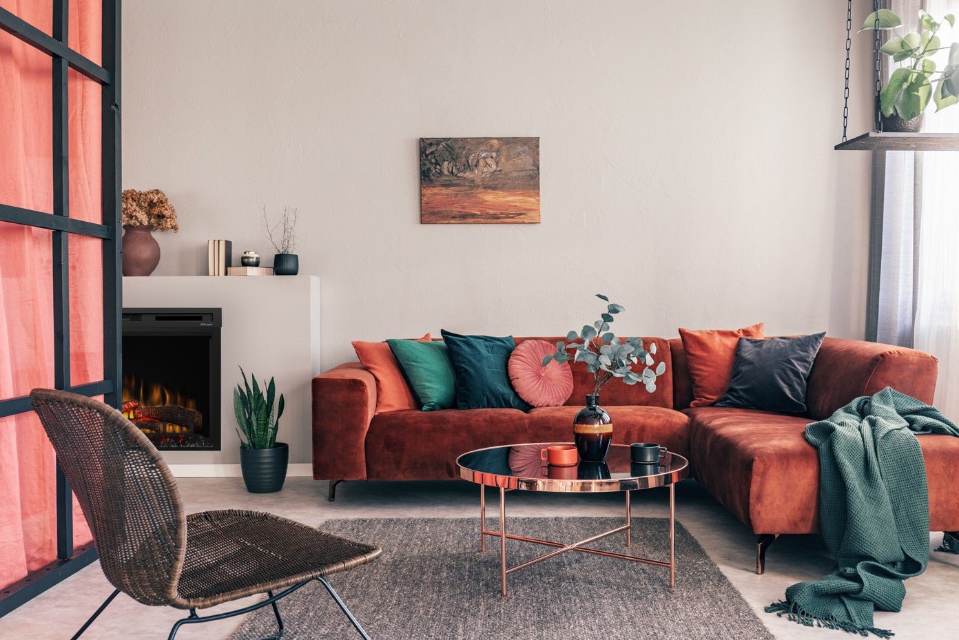 Caminetto elettrico MaisonFire Infire 69 – incasso 69,5×59,6×18 cm - Outdoor Privé