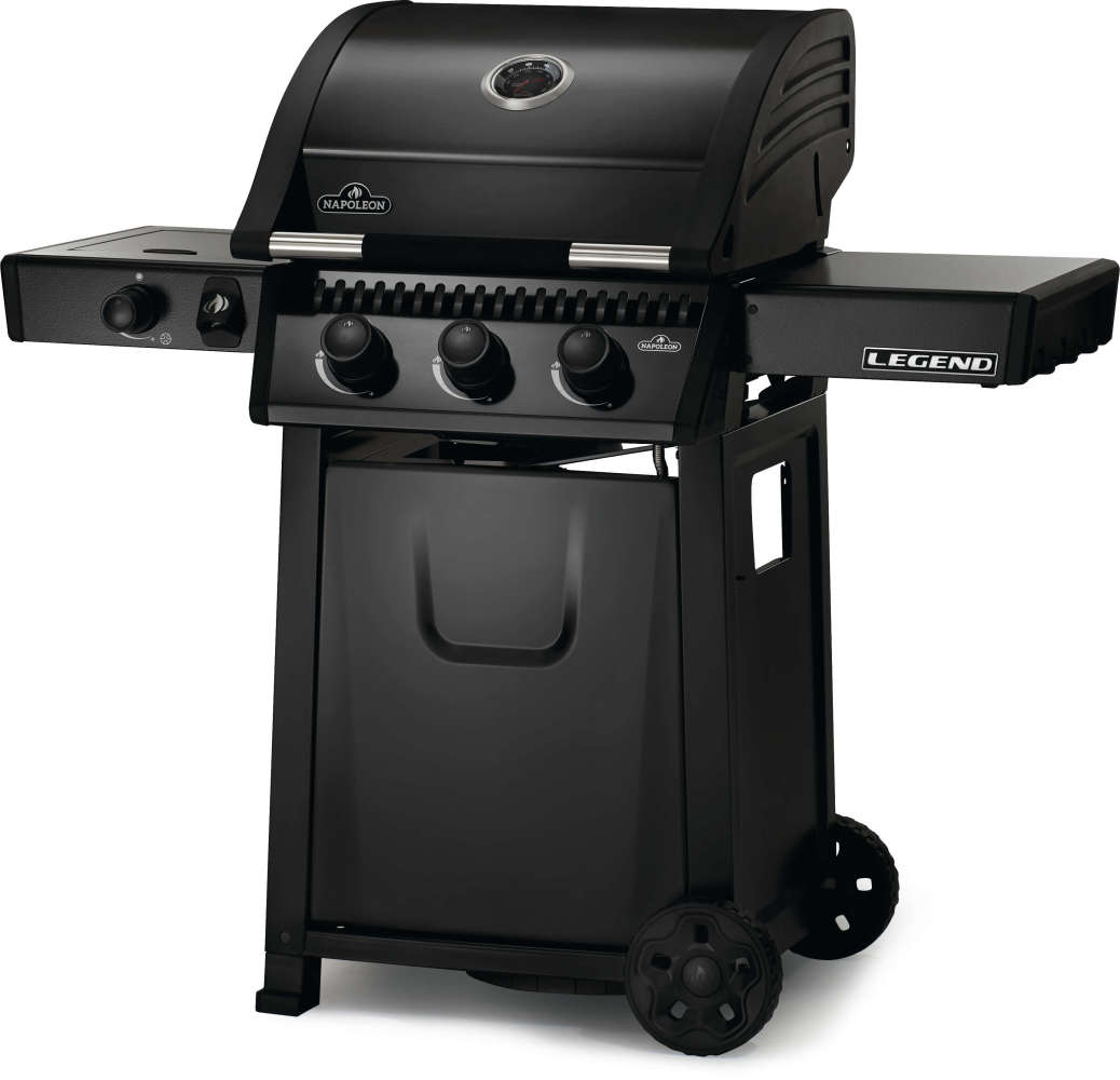 Barbecue a gas Napoleon Legend 365 SB – 3 bruciatori + fornello laterale - Outdoor Privé