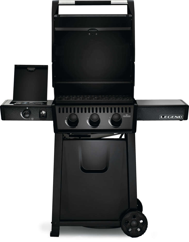 Barbecue a gas Napoleon Legend 365 SB – 3 bruciatori + fornello laterale - Outdoor Privé