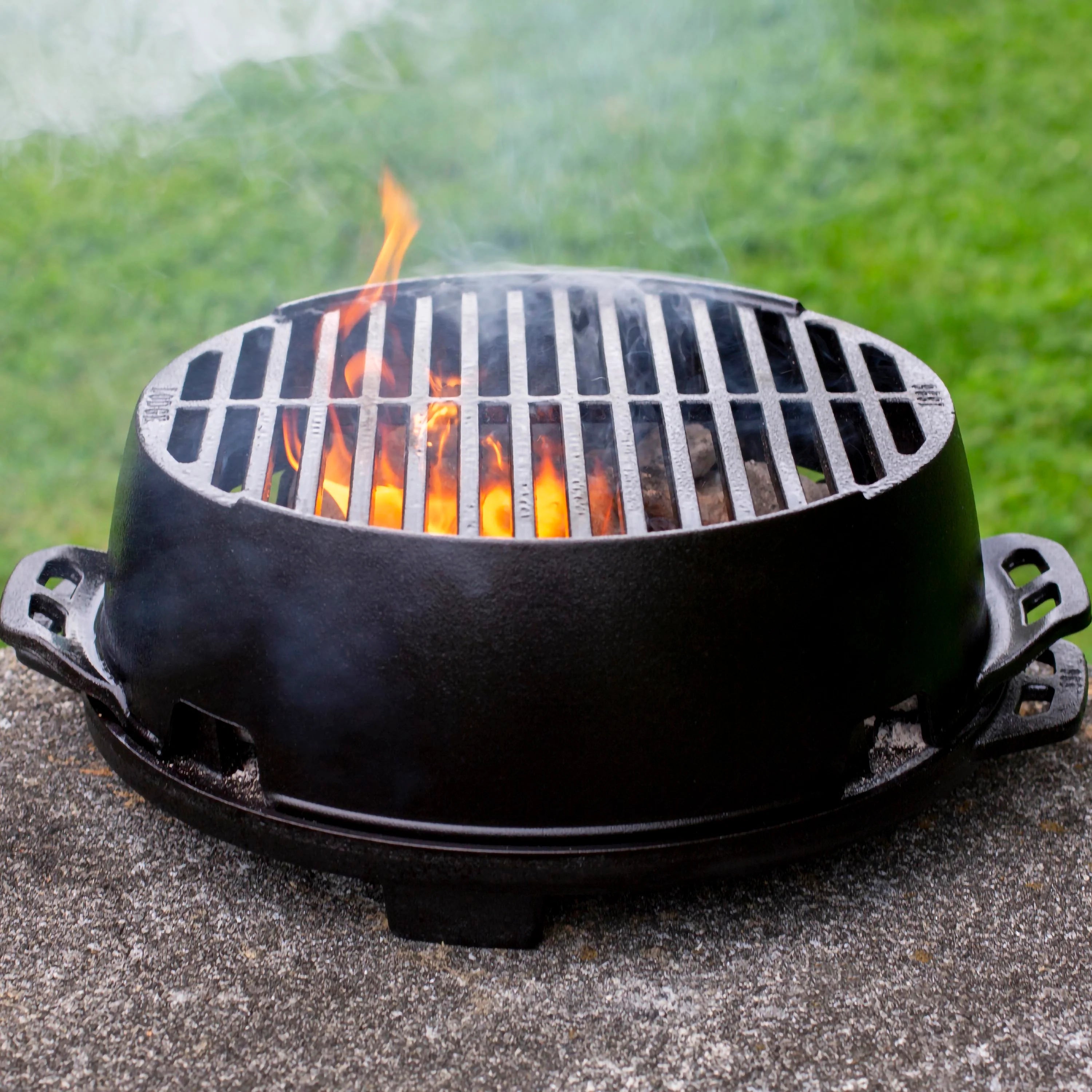 Griglia portatile in ghisa Lodge 30,48 cm – L12RG - Outdoor Privé