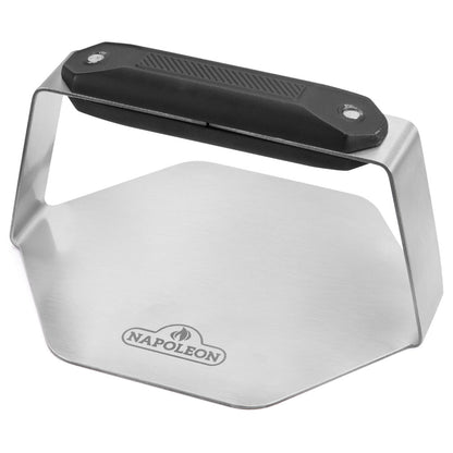 Pressa burger tonda inox Napoleon per plancha e griddle - GACP001 - Outdoor Privé