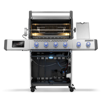 Barbecue a gas Napoleon Prestige PRO 500 Connected PRO500VXRSIBPSS – con girarrosto e affumicatore - Outdoor Privé