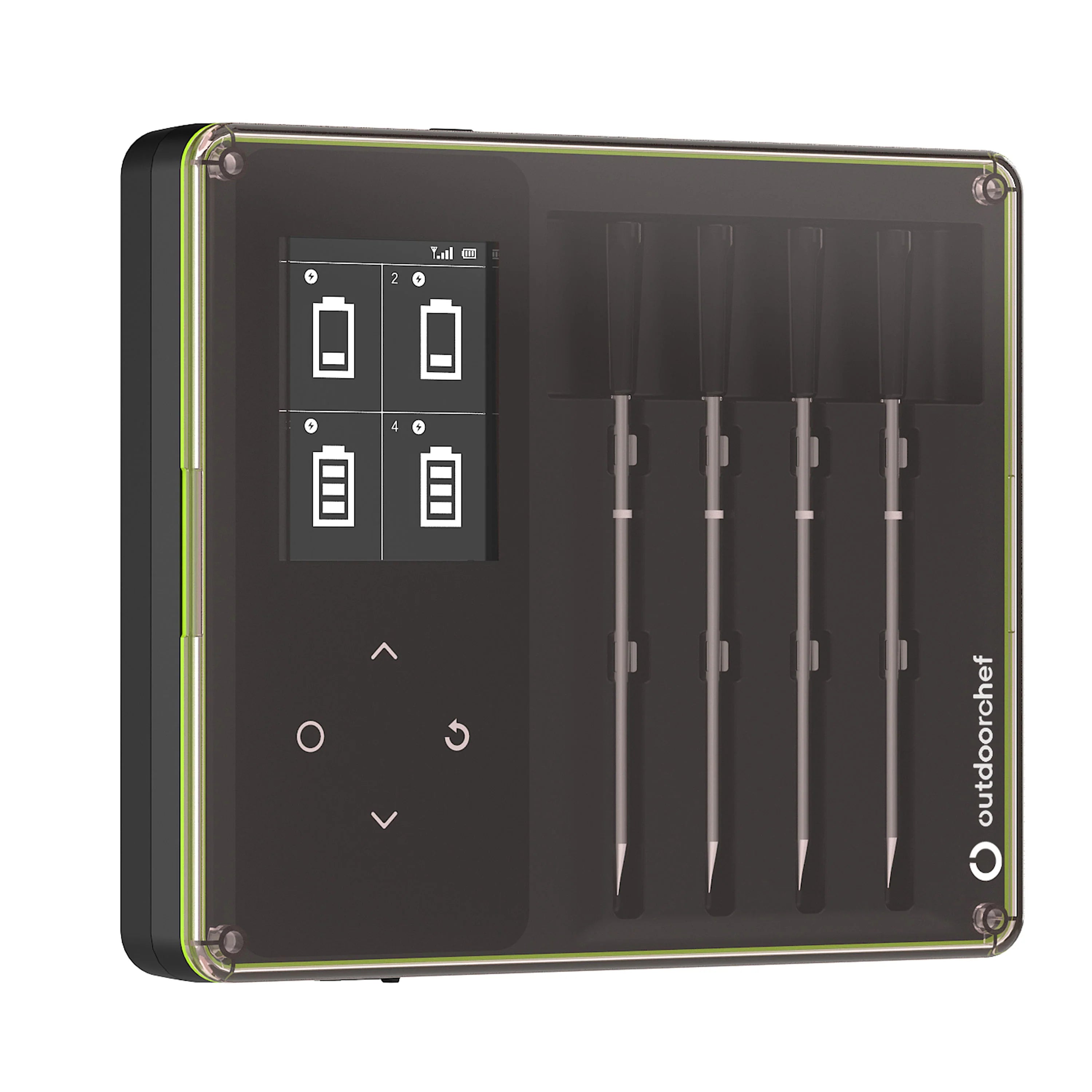 Termometro BBQ Outdoorchef Easy Check Quadro – 4 sonde BT 200 m - Outdoor Privé