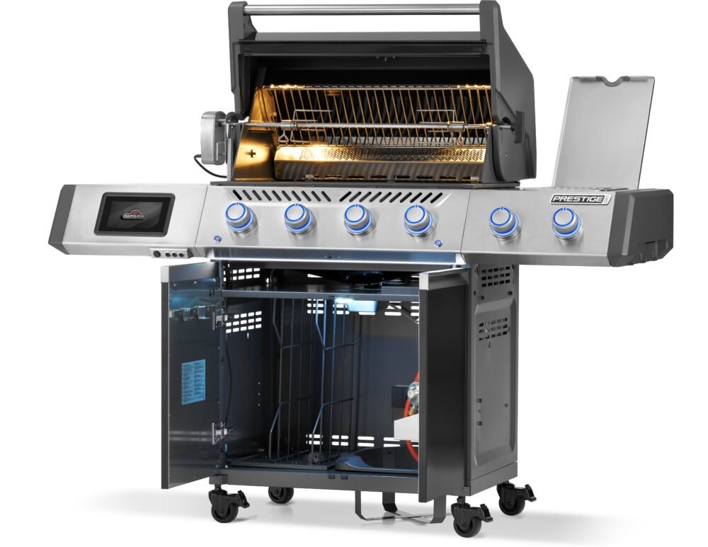 Barbecue a gas Napoleon Prestige Pro PRO500VXRSIBPK - Finitura nera - Outdoor Privé