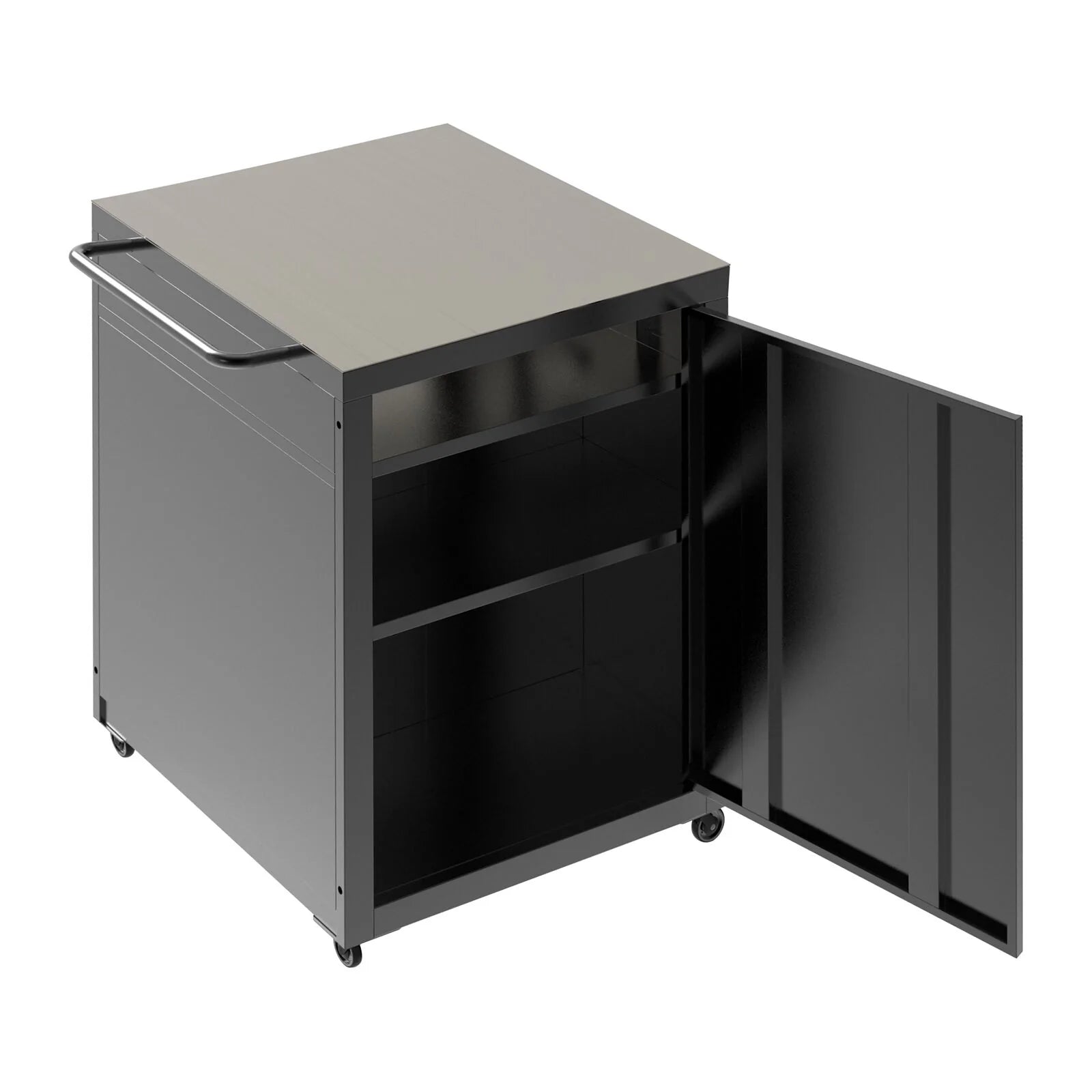 Carrello Witt Pizza Trolley Master Pizza Station Black/Silver per forno pizza - Outdoor Privé
