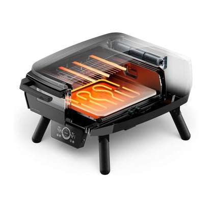 Forno pizza Witt eGNITE Control 13” Nero – elettrico, 460°C e pietra in cordierite - Outdoor Privé