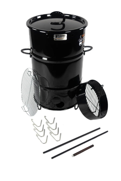 Pit Barrel Cooker – barbecue affumicatore verticale a carbone con griglia (PRE-ORDINE) - Outdoor Privé