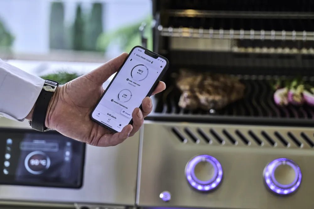 Barbecue a gas Napoleon Prestige Connected PRO 665 VXRSIBPSS - Girarrosto incluso - Outdoor Privé