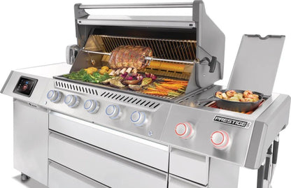 Barbecue a gas Napoleon Prestige Connected PRO 665 VXRSIBPSS - Girarrosto incluso - Outdoor Privé
