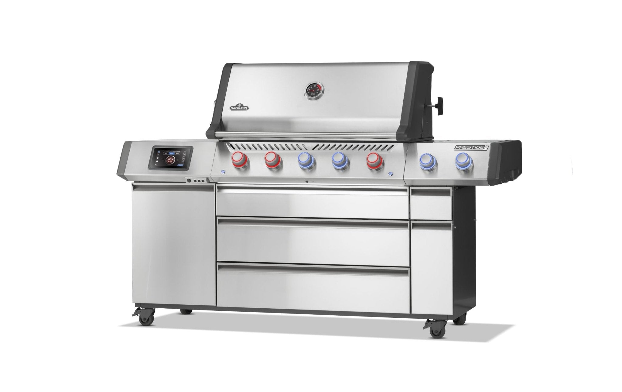 Barbecue a gas Napoleon Prestige Connected PRO 665 VXRSIBPSS - Girarrosto incluso - Outdoor Privé