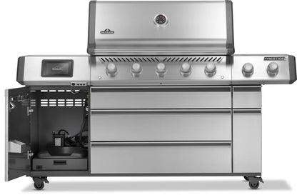 Barbecue a gas Napoleon Prestige Connected PRO 665 VXRSIBPSS - Girarrosto incluso - Outdoor Privé