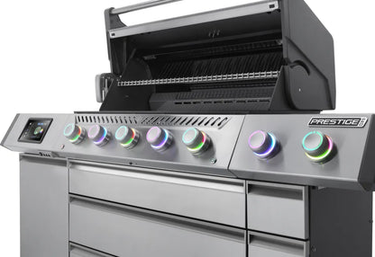 Barbecue a gas Napoleon Prestige Connected PRO 665 VXRSIBPSS - Girarrosto incluso - Outdoor Privé