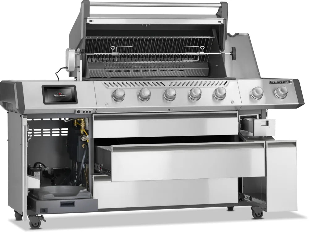 Barbecue a gas Napoleon Prestige Connected PRO 665 VXRSIBPSS - Girarrosto incluso - Outdoor Privé