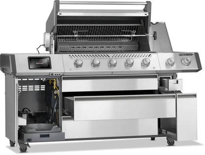 Barbecue a gas Napoleon Prestige Connected PRO 665 VXRSIBPSS - Girarrosto incluso - Outdoor Privé