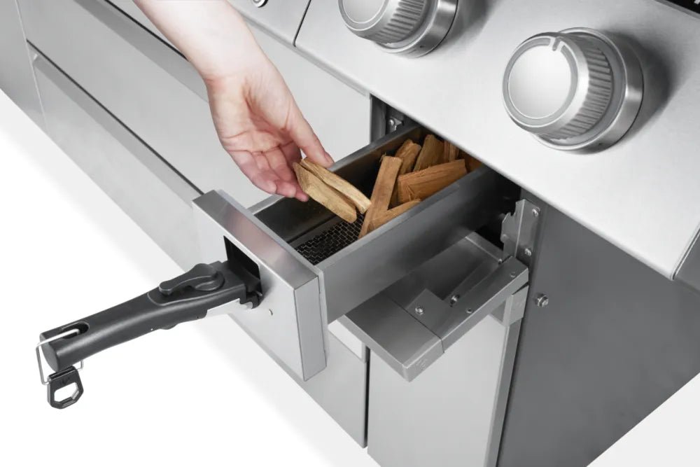 Barbecue a gas Napoleon Prestige Connected PRO 665 VXRSIBPSS - Girarrosto incluso - Outdoor Privé