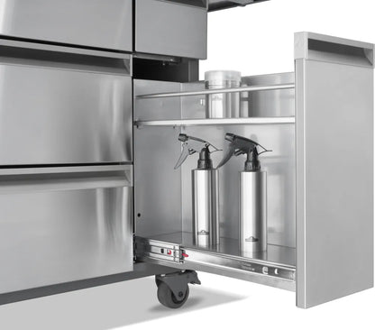 Barbecue a gas Napoleon Prestige Connected PRO 665 VXRSIBPSS - Girarrosto incluso - Outdoor Privé