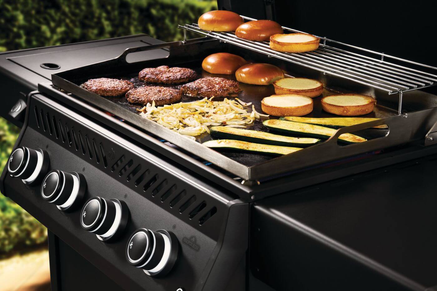 Plancha a gas Napoleon Rogue PRO Phantom RP30FTPK – piastra inox 70×43 cm - Outdoor Privé