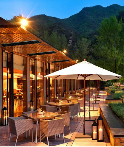 Riscaldatore a infrarossi SINED 1000W SOUND-MPC – Bluetooth, IPX4 - Outdoor Privé